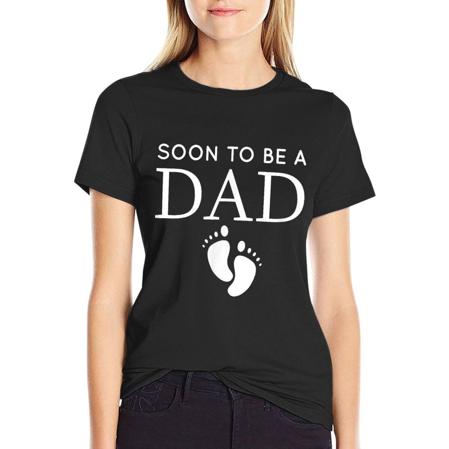 Soon To Be A Dad Unique Father for Would Be Daddy  Slim-fit Cut T-Shirt