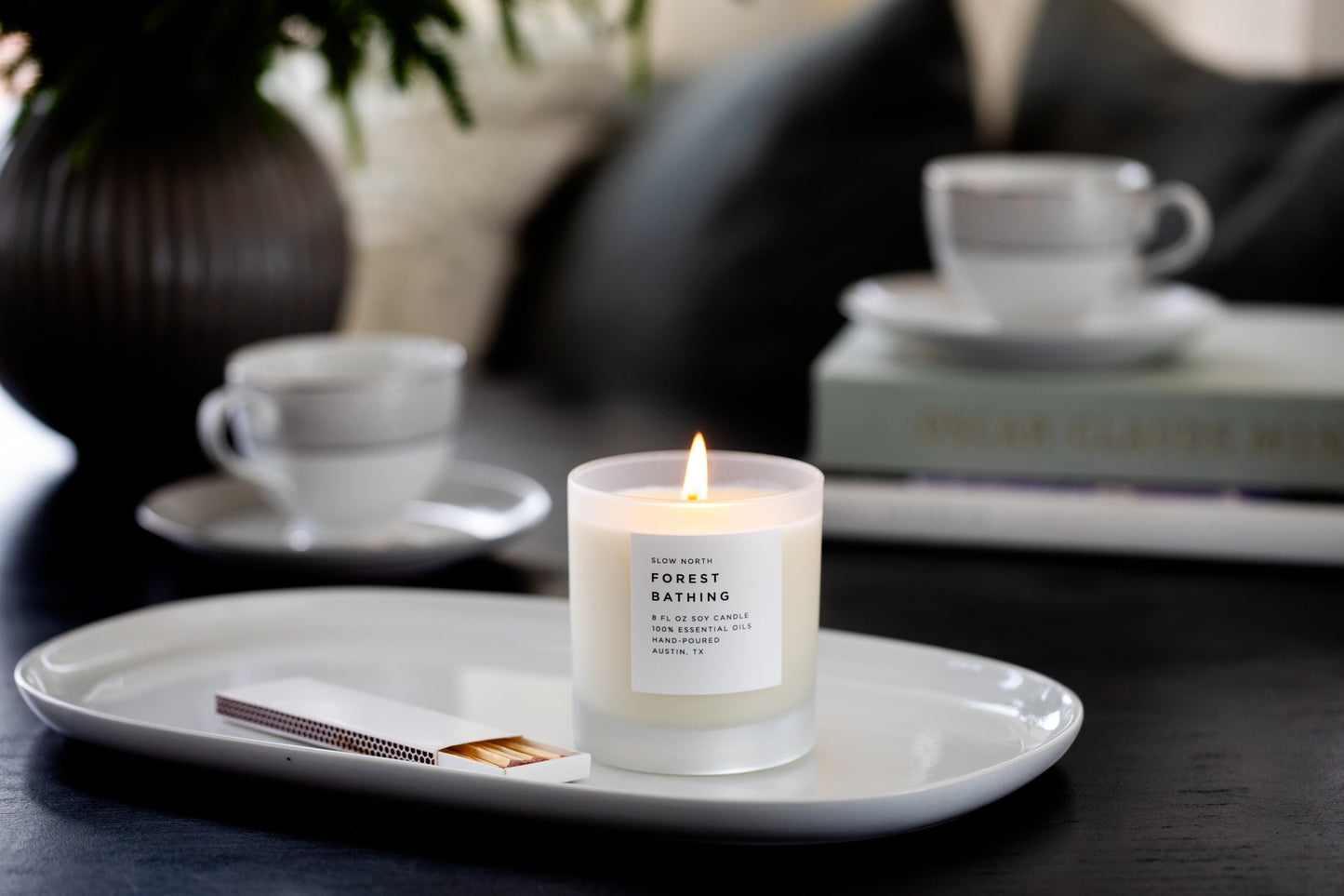 Forest Bathing - Signature Candle (Fir + Pine + Patchouli)