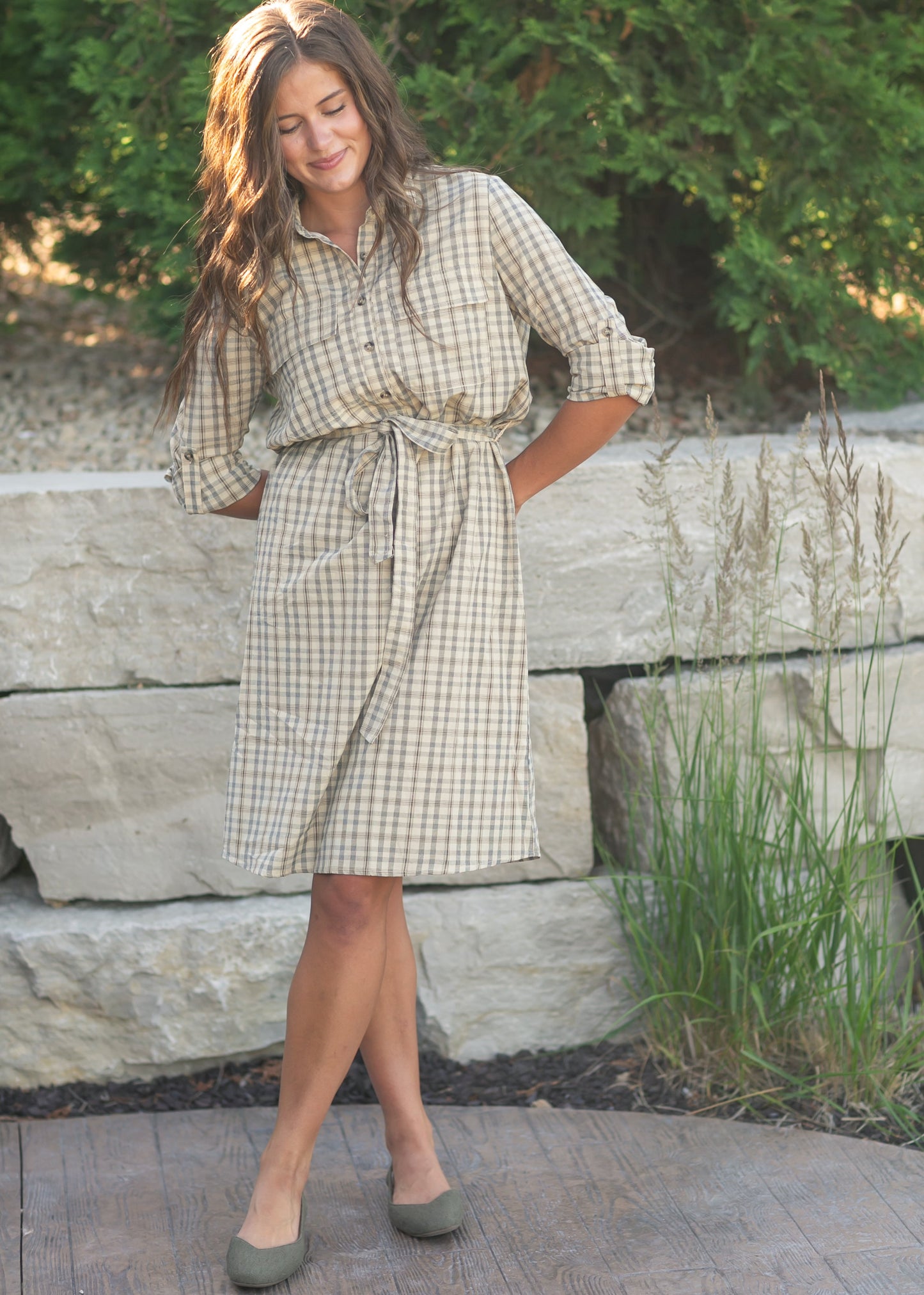 Kimberly Shirt Dress - FINAL SALE