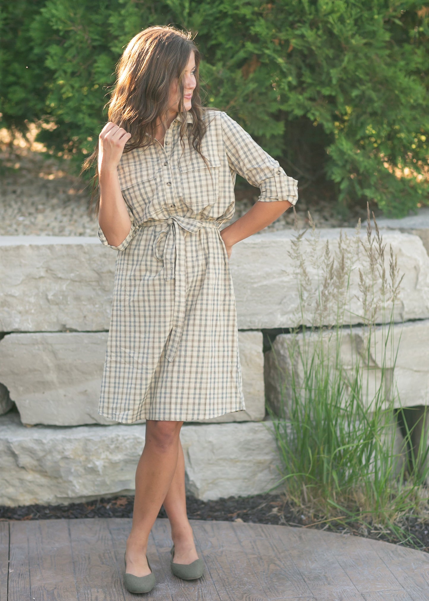 Kimberly Shirt Dress - FINAL SALE